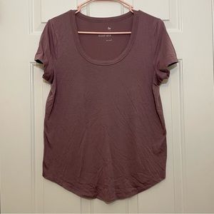 SO Dusty Purple Favorite Scoop Neck Tunic S